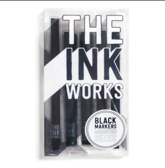 InkWorks Black Pen Set