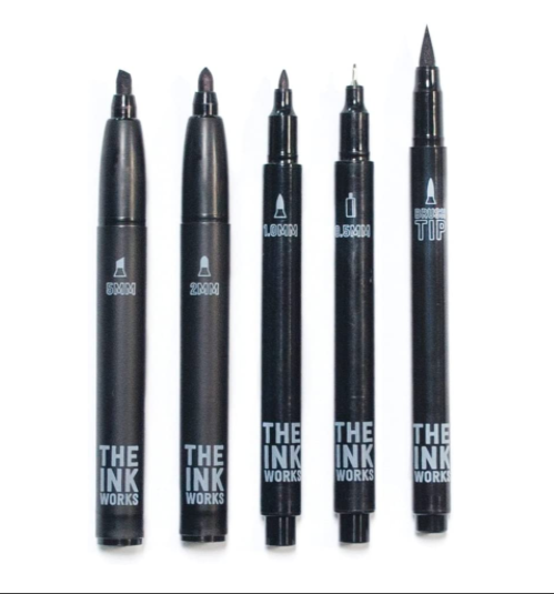 InkWorks Black Pen Set