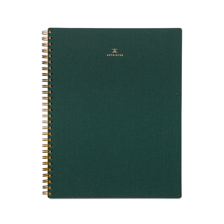 Appointed Lined Notebook
