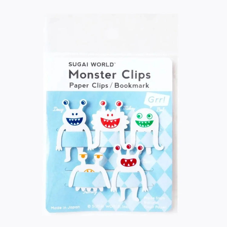 Monster Paper Clips