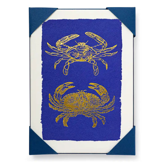 Foil Crabs Boxed Notes