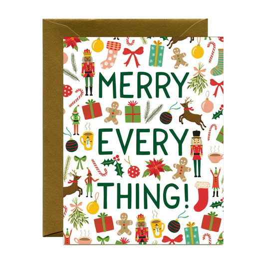 Merry Every Thing Single Card