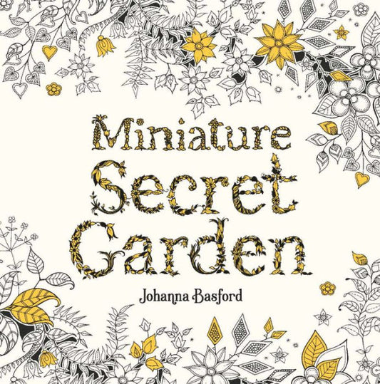 Miniature Secret Garden Coloring book