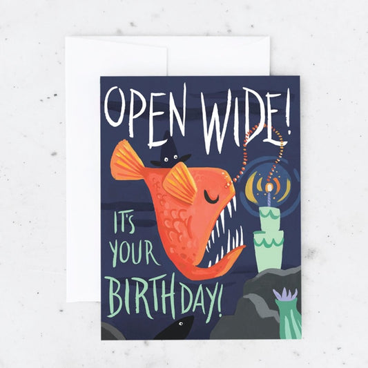 Open Wide Birthday