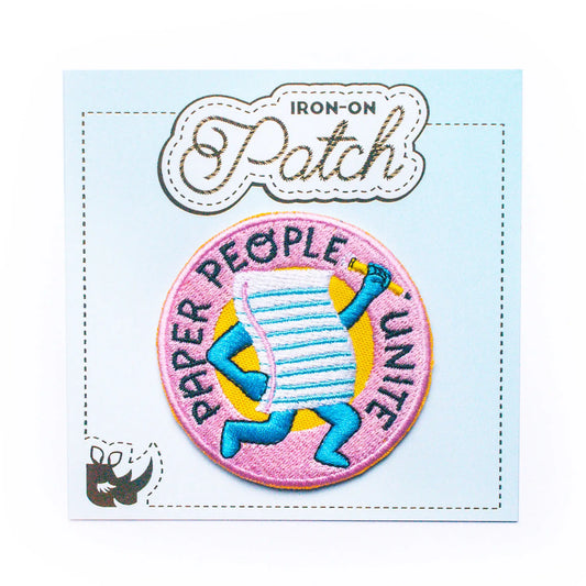 Paper People Unite Patch