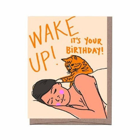 Wake Up Cat Birthday