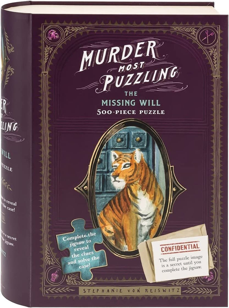 Murder Most Puzzling 500-Piece Puzzle